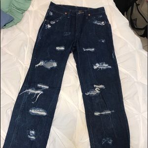Retro wrangler jeans
